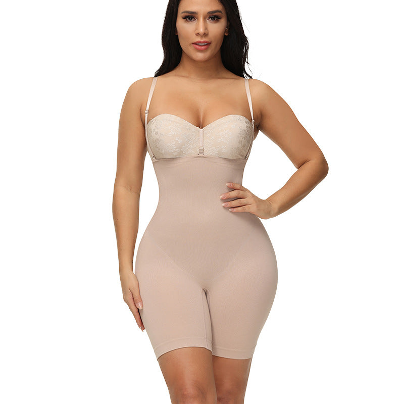 No Trace European And American Cross-border Sling One-piece Shapewear Without