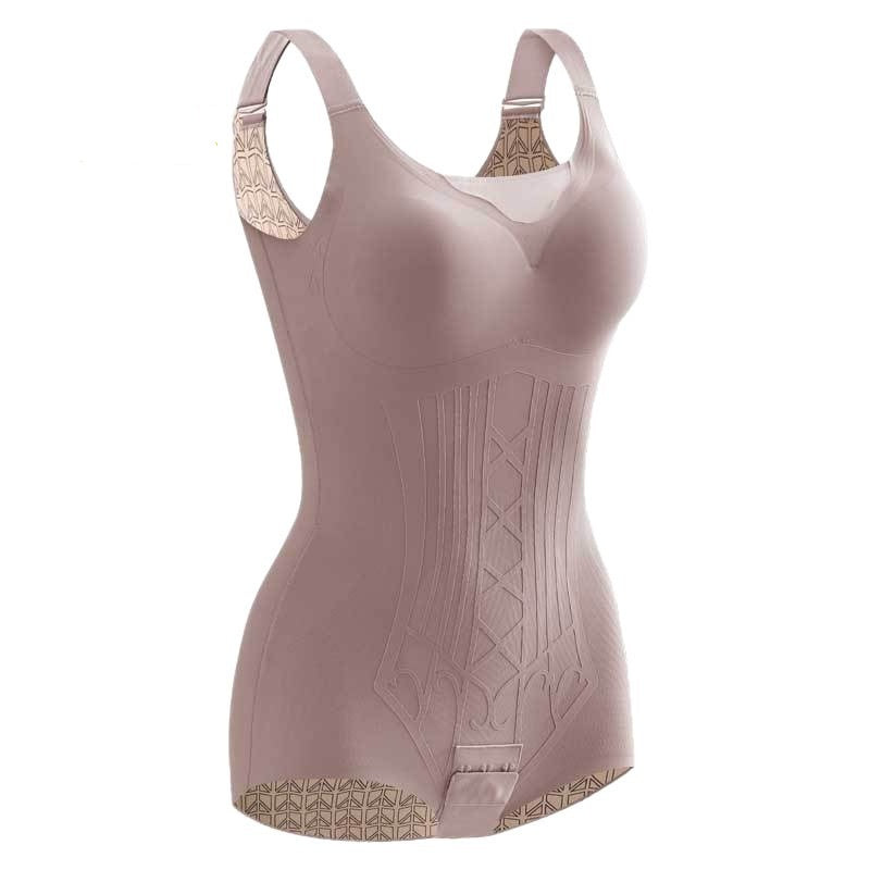 Seamless Push-up Bodysuit Thickened One-piece Shapewear
