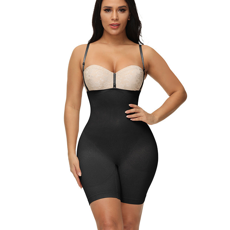 No Trace European And American Cross-border Sling One-piece Shapewear Without