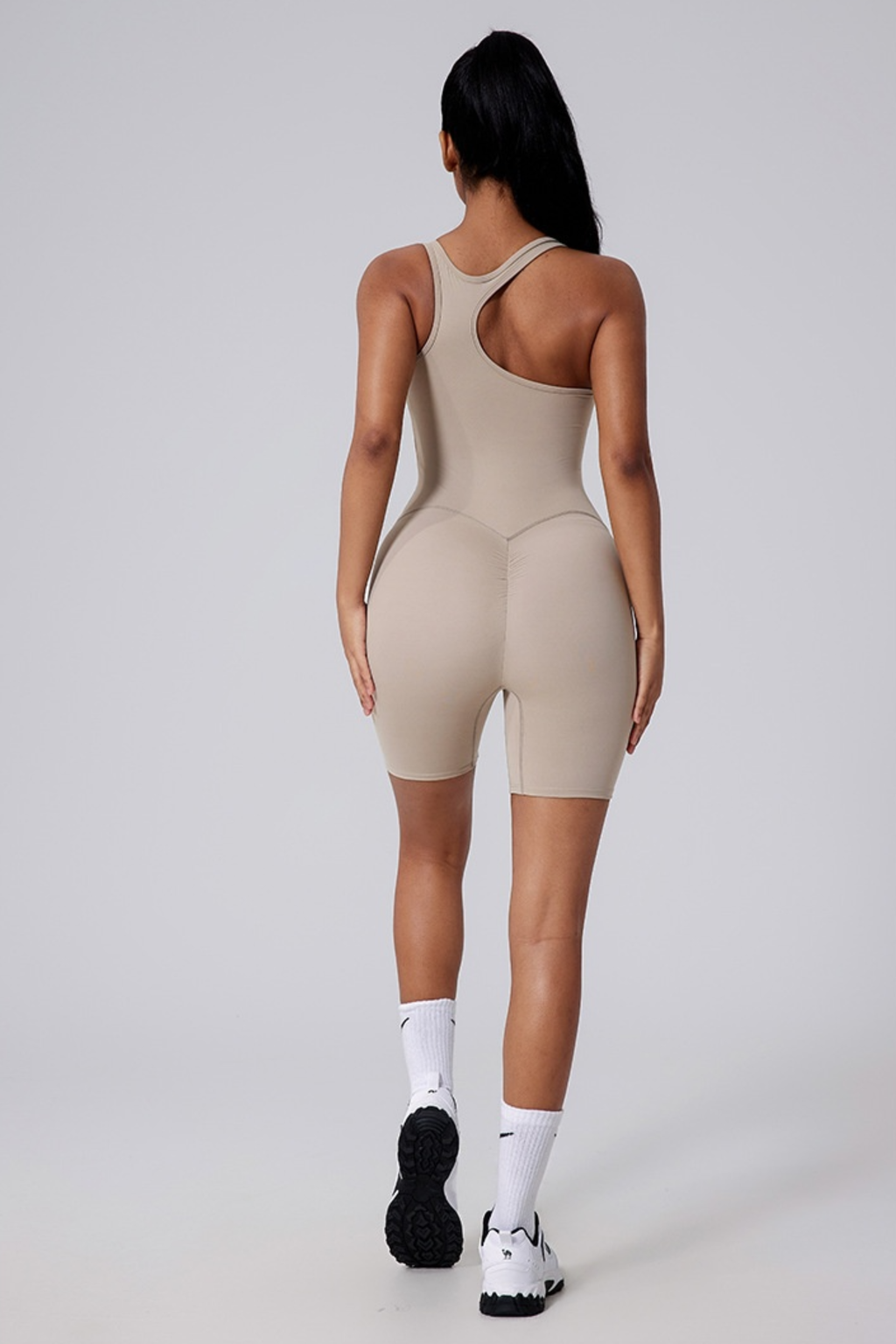 Asymmetry Back Yoga Jumpsuit