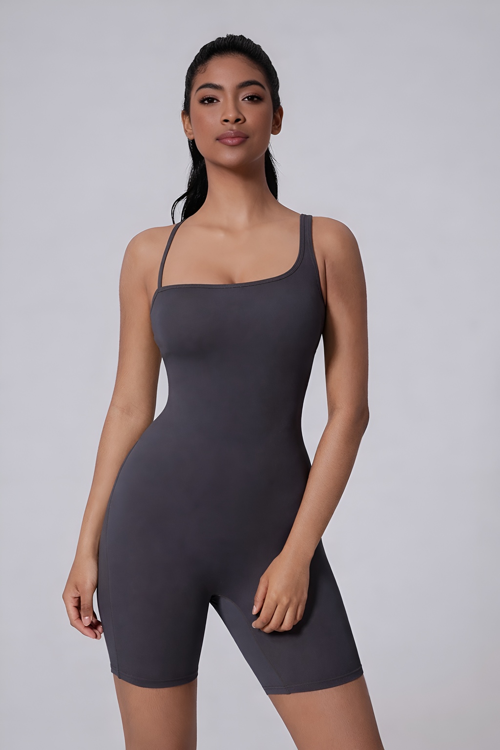 Asymmetry Back Yoga Jumpsuit