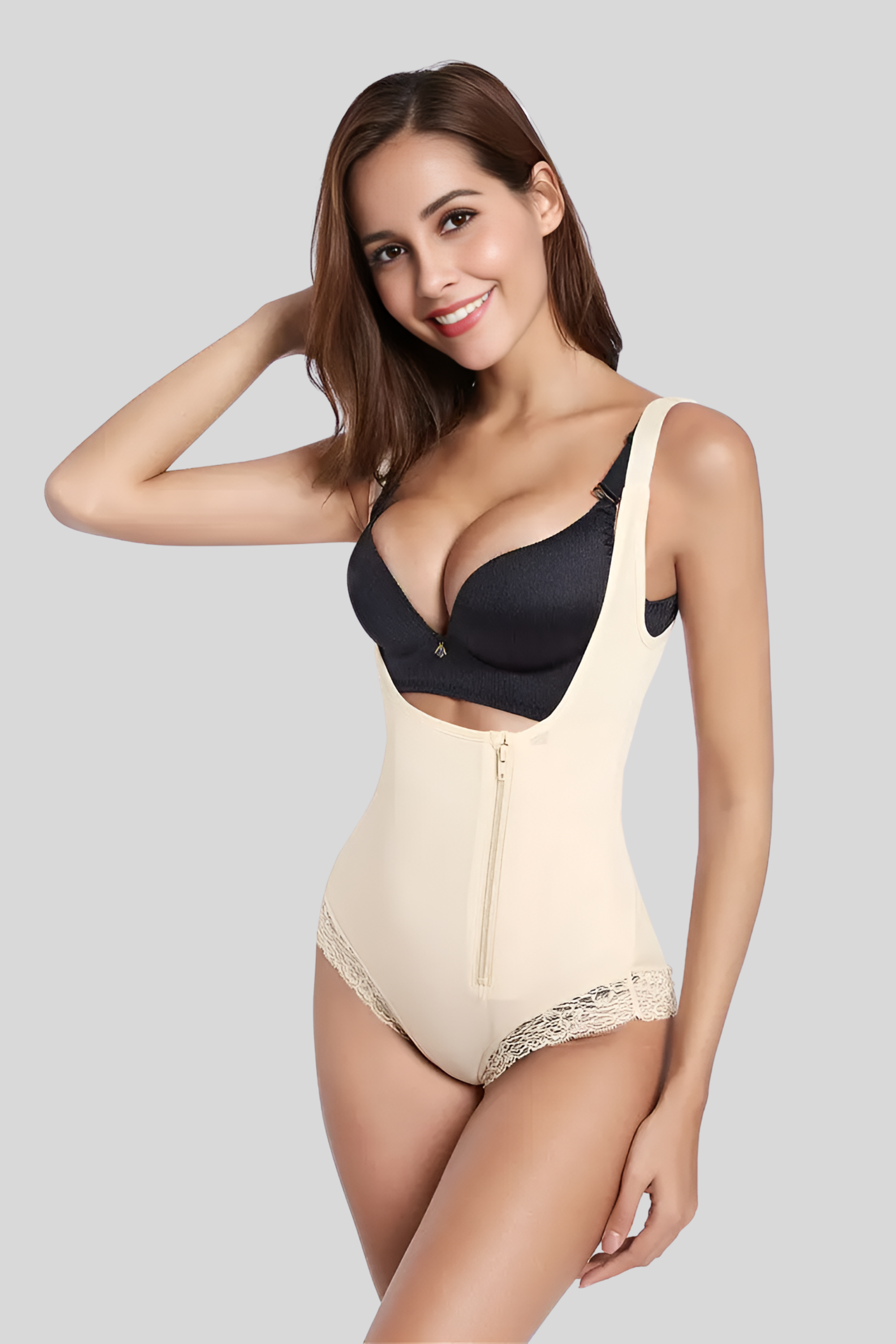 Sculpt Zip Shapewear Bodysuit