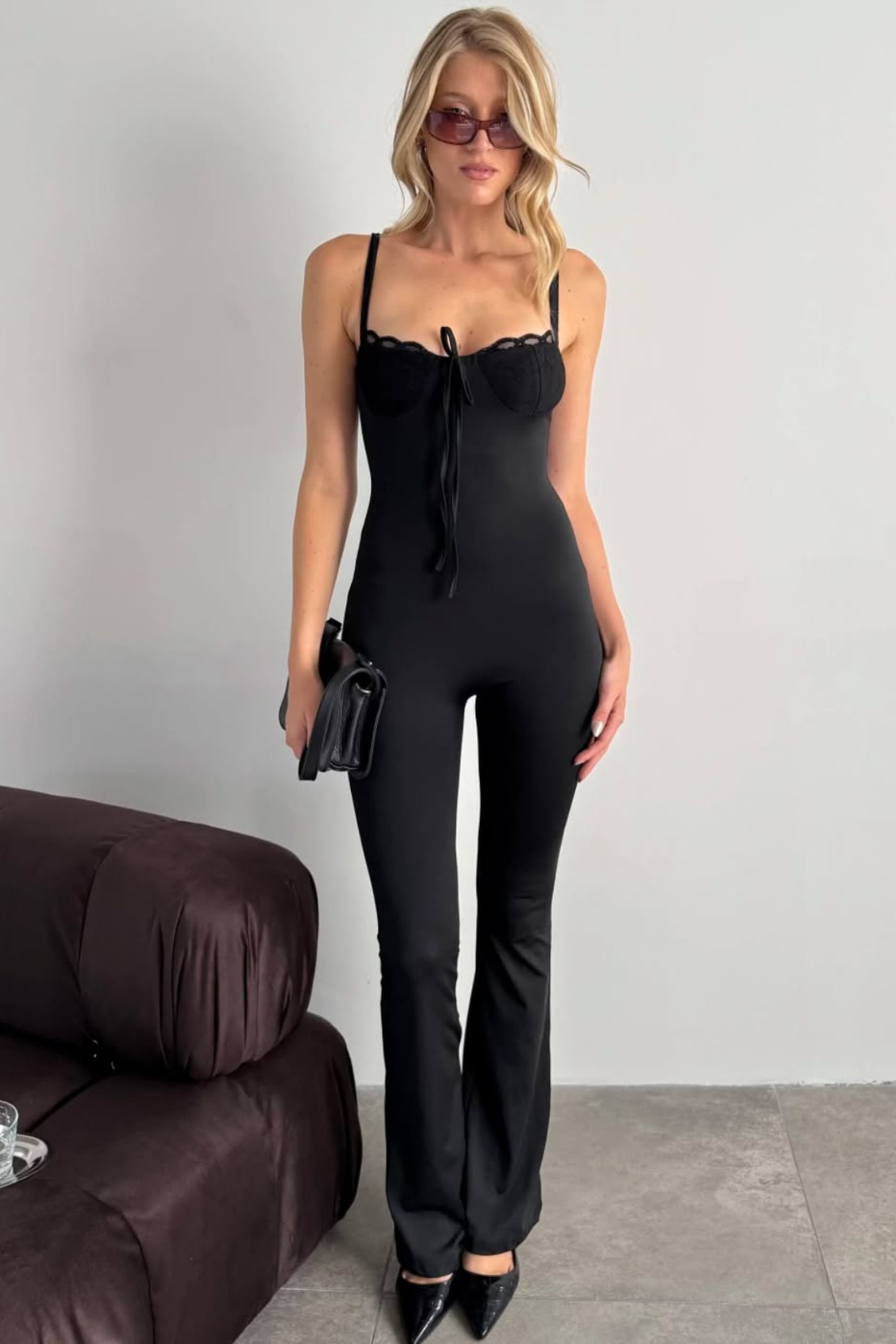 Lace Sling Jumpsuit