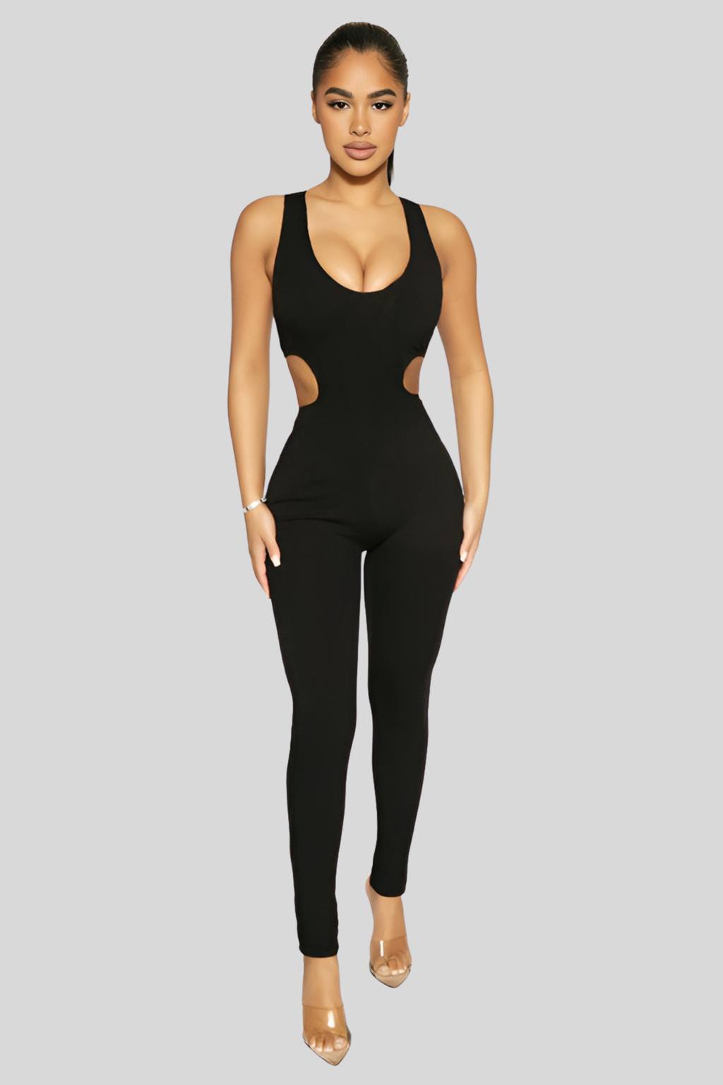 Sleek Skinny Jumpsuit
