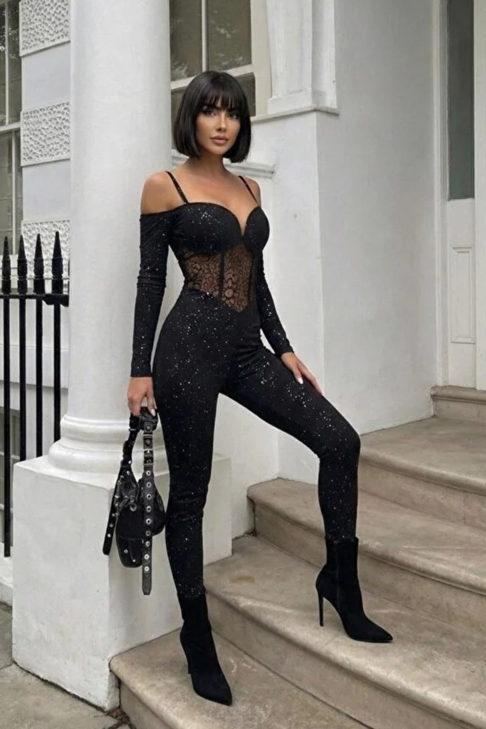 Flash Fit Suspender Jumpsuit