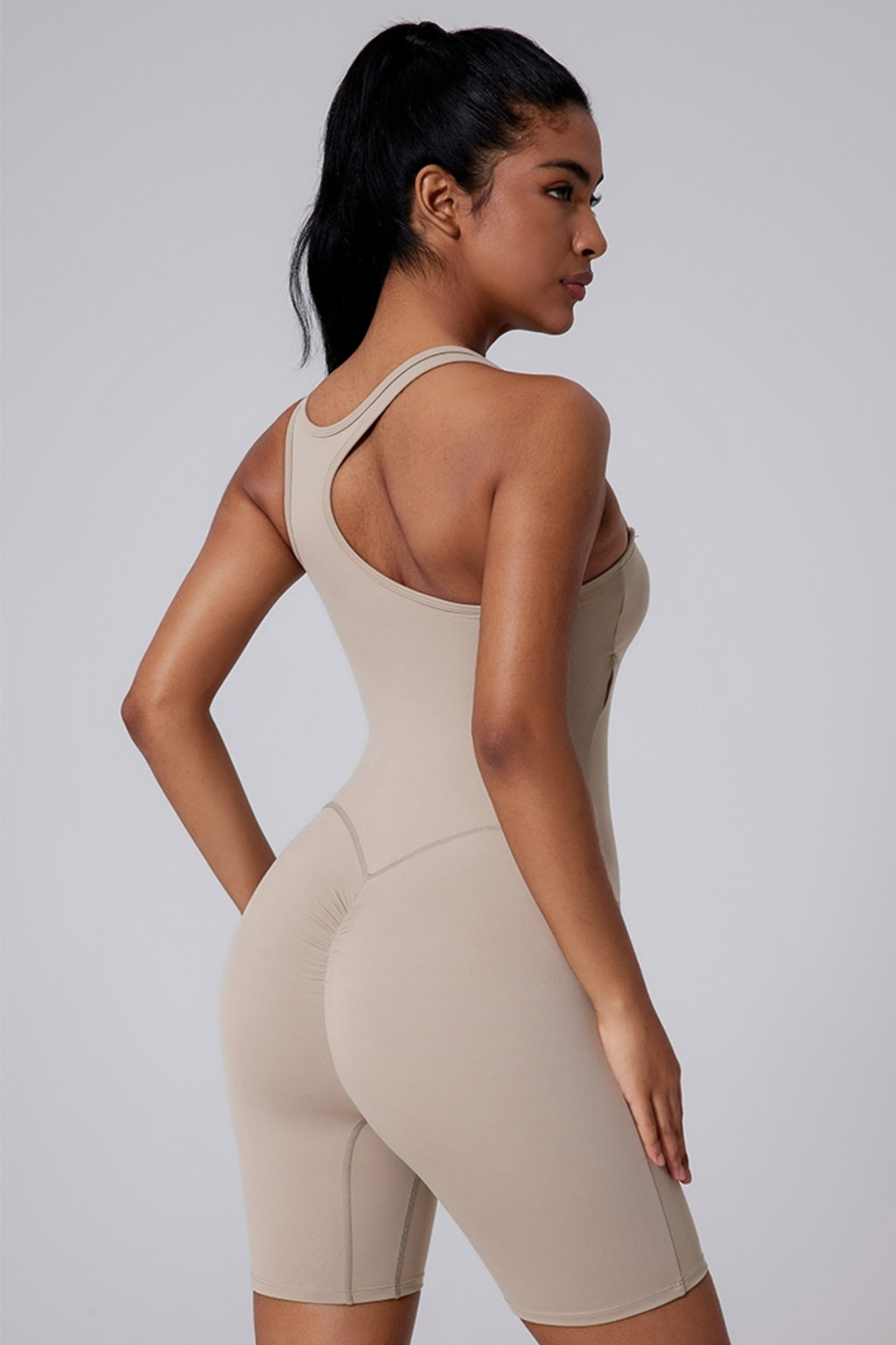 Asymmetry Back Yoga Jumpsuit