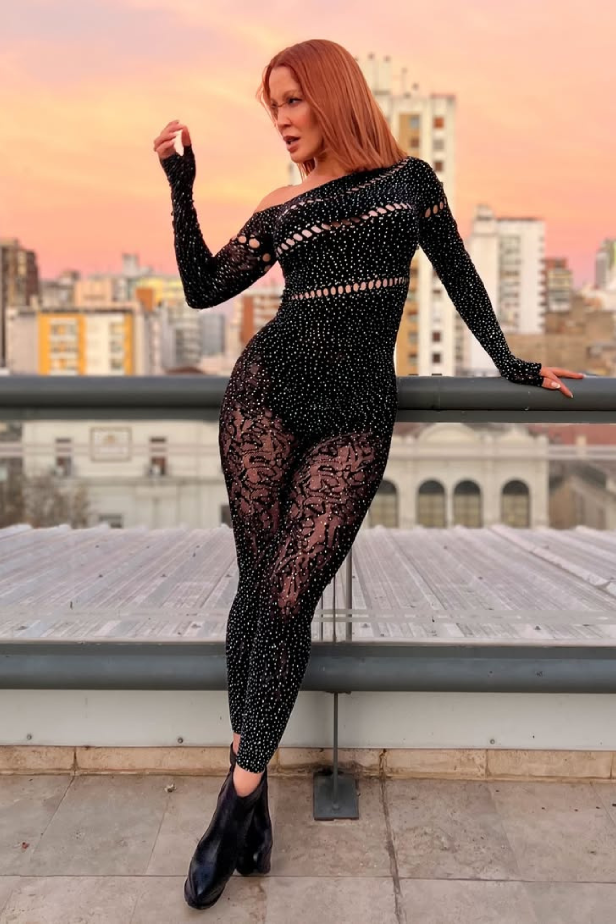 Glam Crystal Jumpsuit