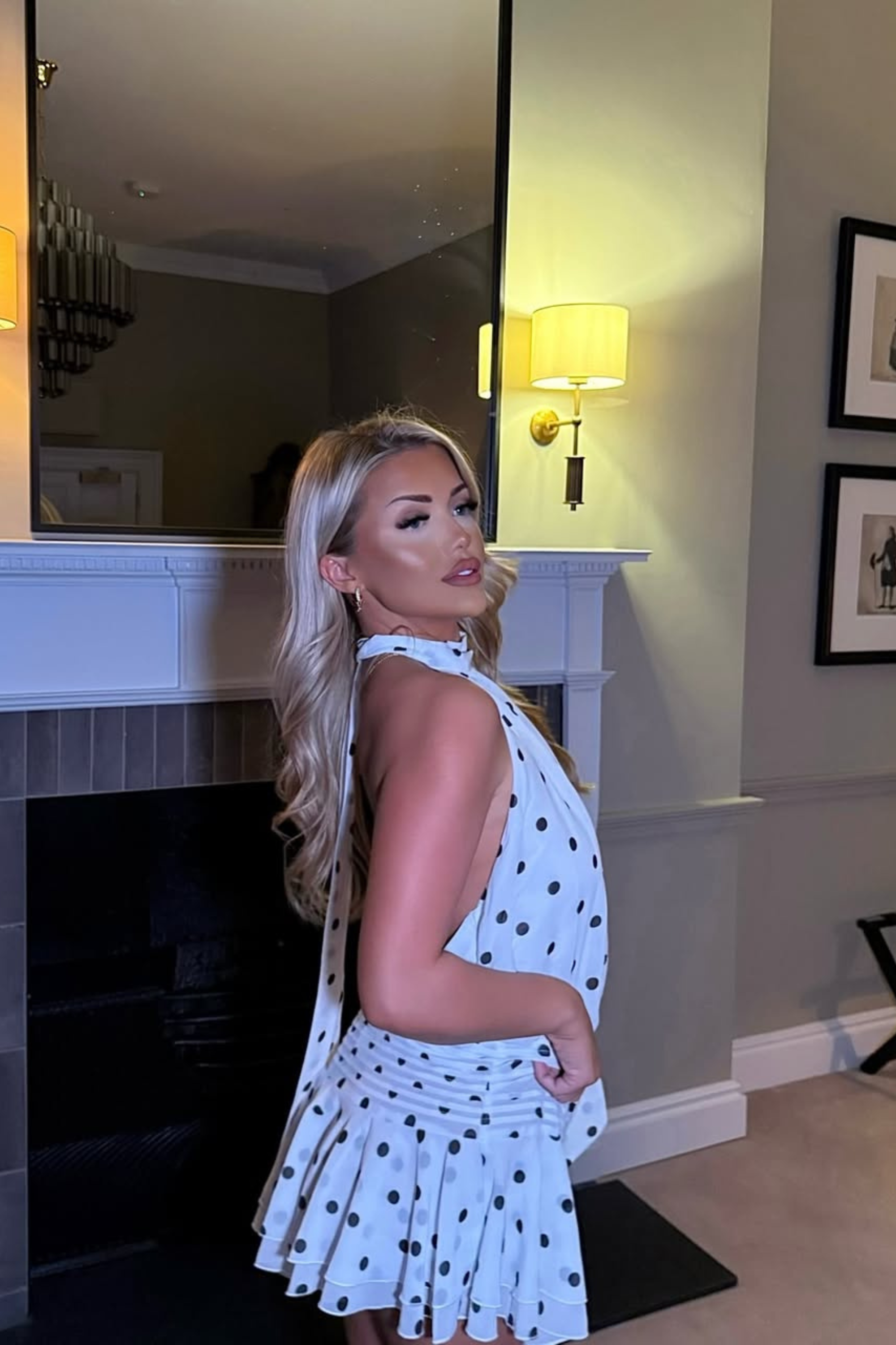 Willow Chiffon Mini Dress