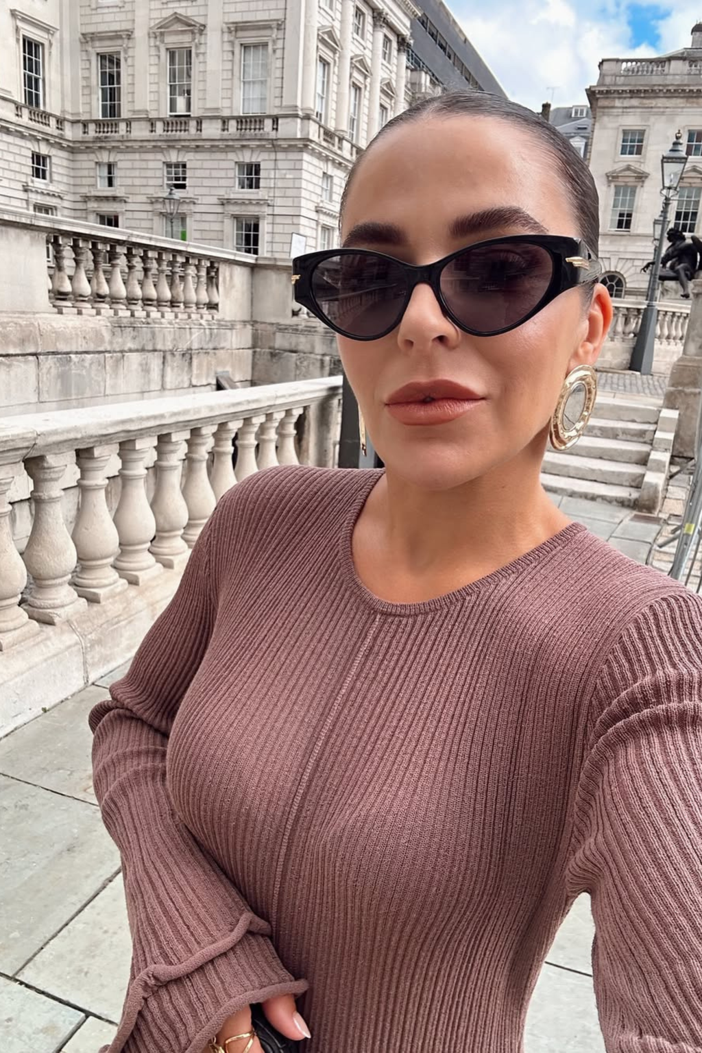 Ribbed Ruffle Maxi Dress