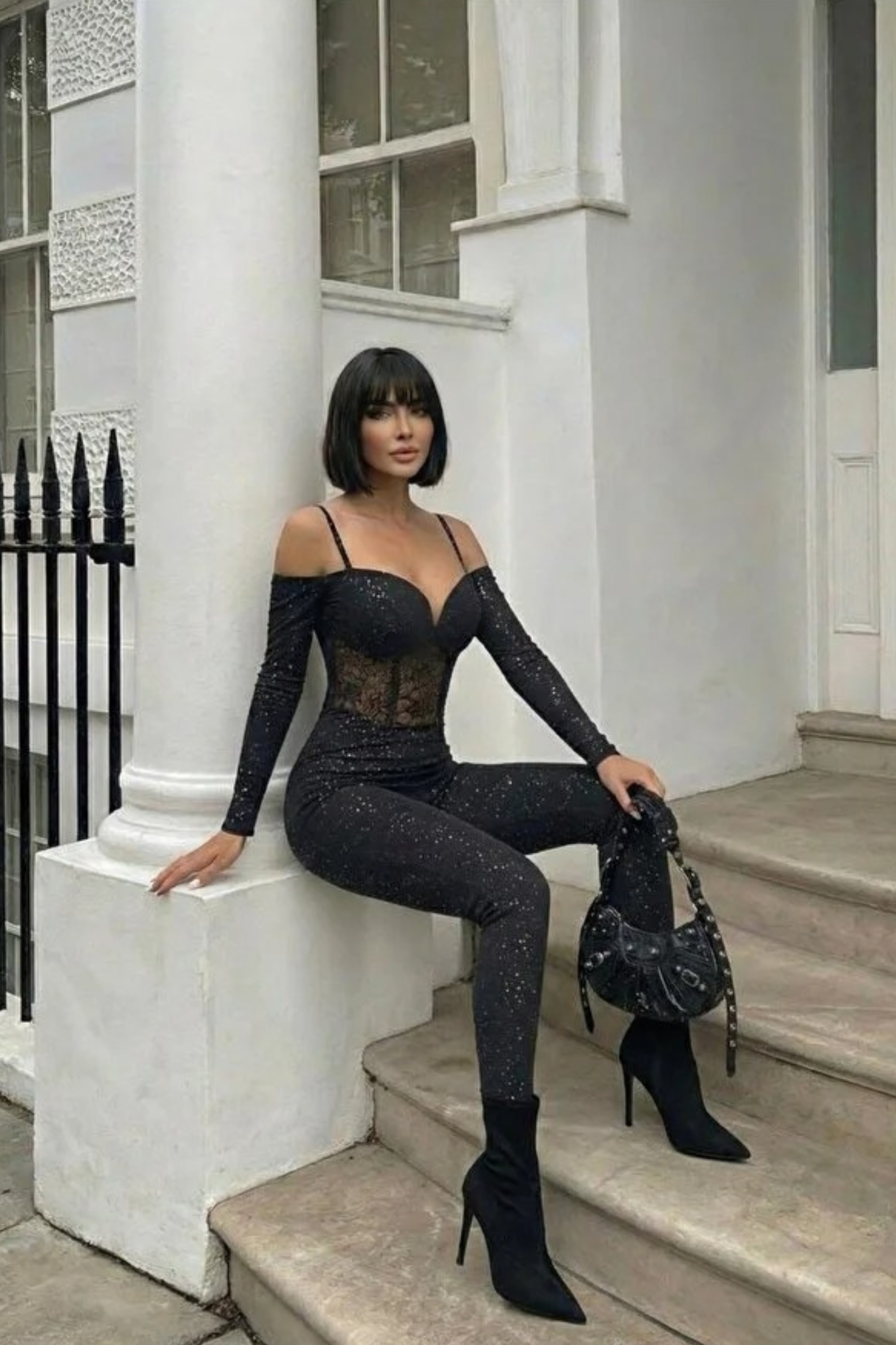 Flash Fit Suspender Jumpsuit