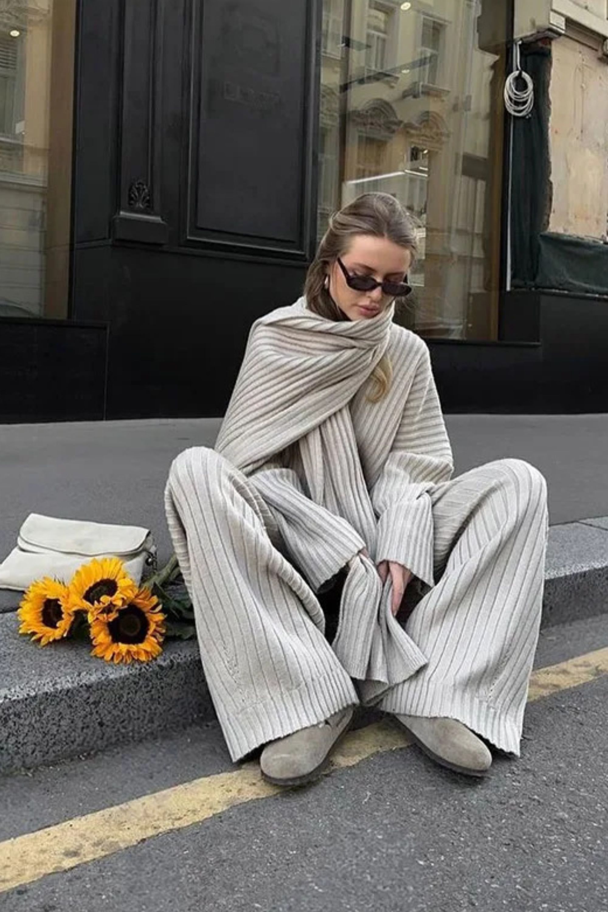 Mirelle Ribbed Knit Set