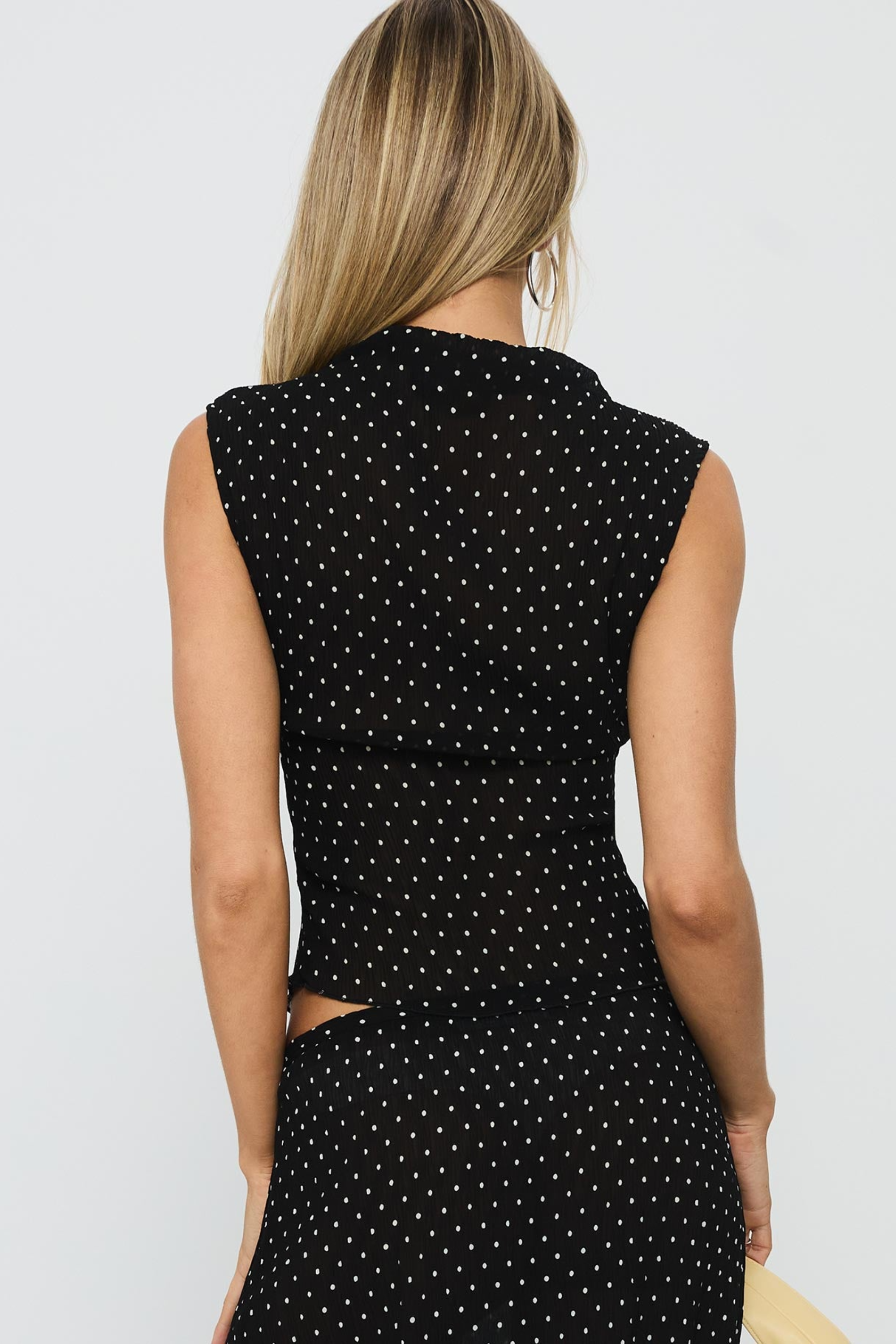 Polka Charm Skirt Set