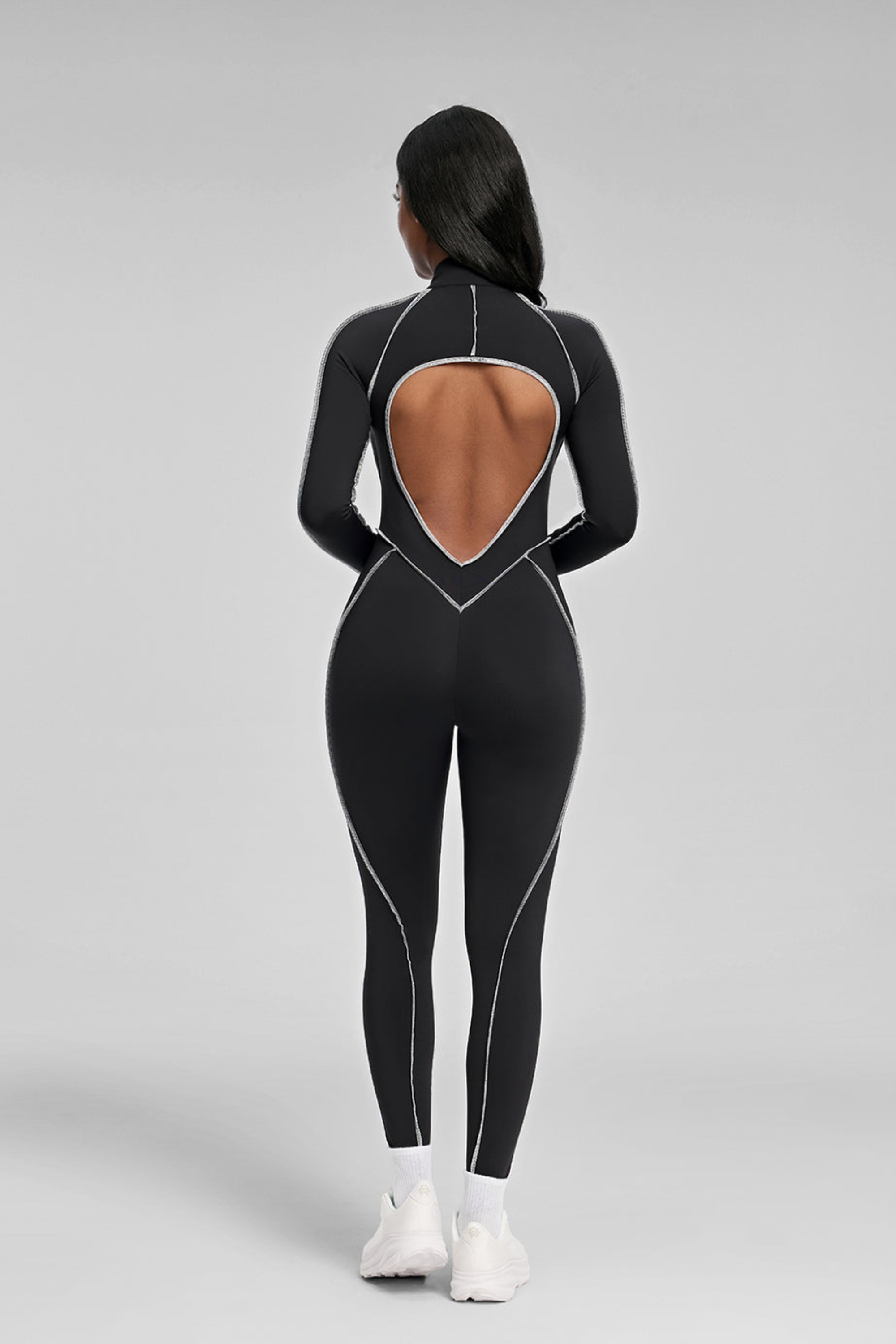 Contour Stitch Catsuit