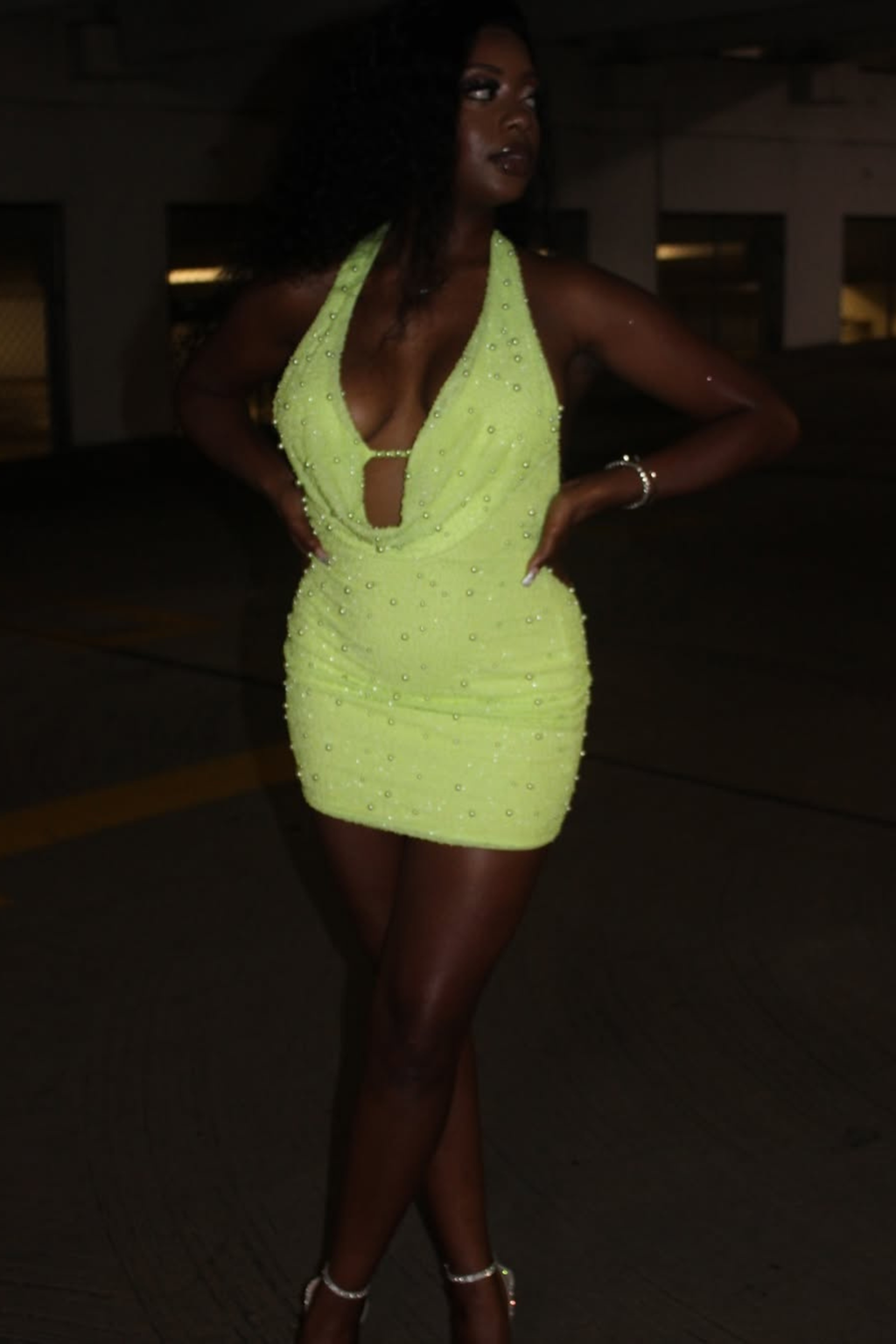 Beaded Bodycon Dress