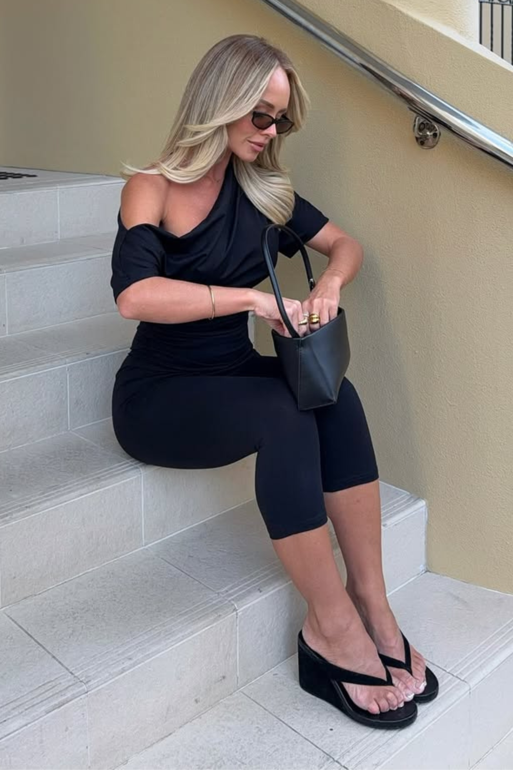 Off Shoulder Glam Jumpsuit