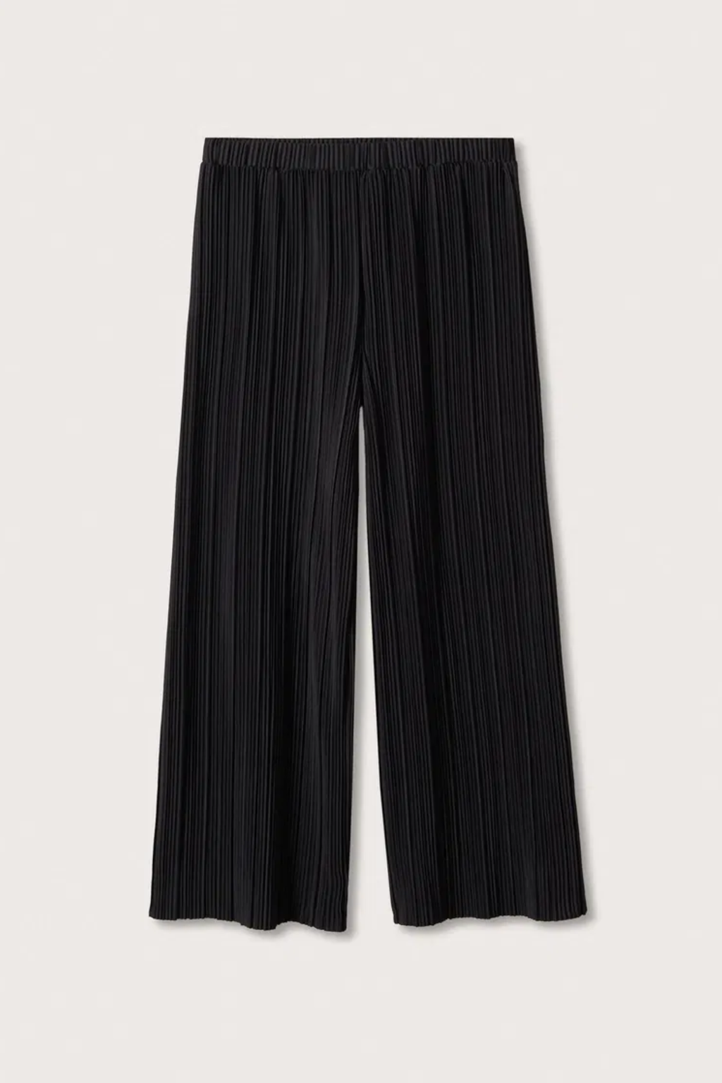 Black Pleated Co Ord Set