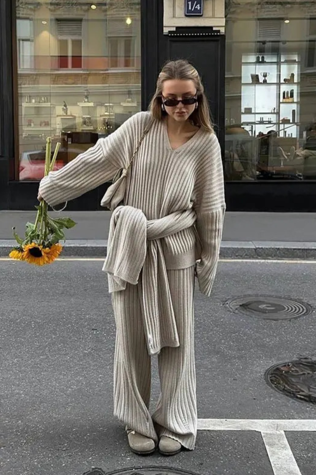 Mirelle Ribbed Knit Set