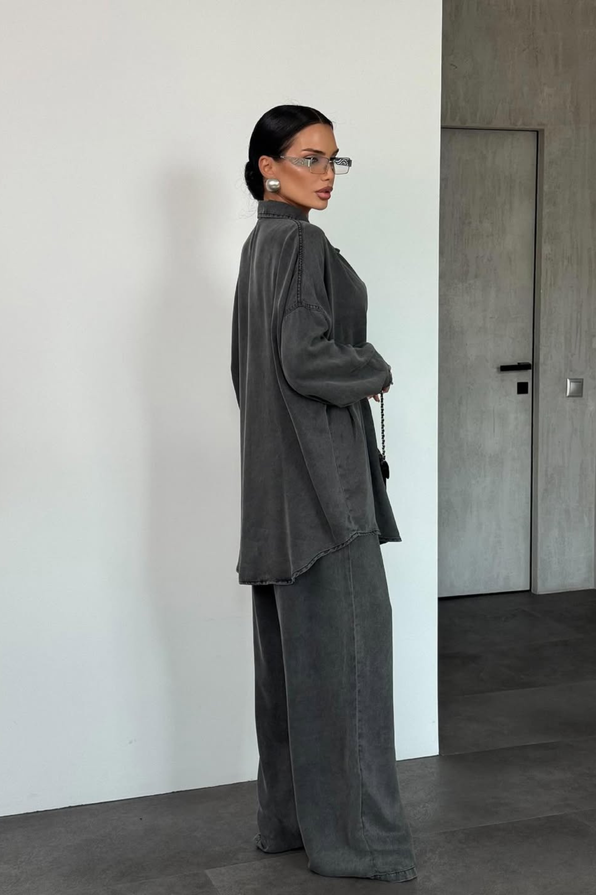 Urban Denim Relaxed Set