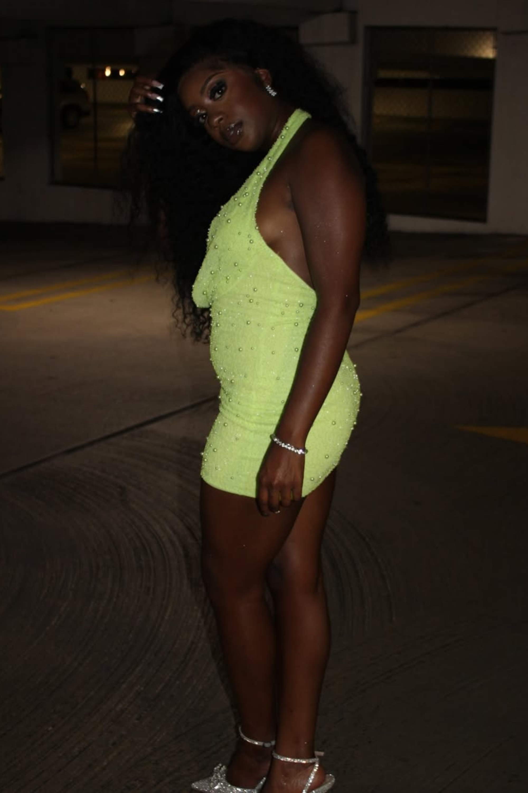 Beaded Bodycon Dress