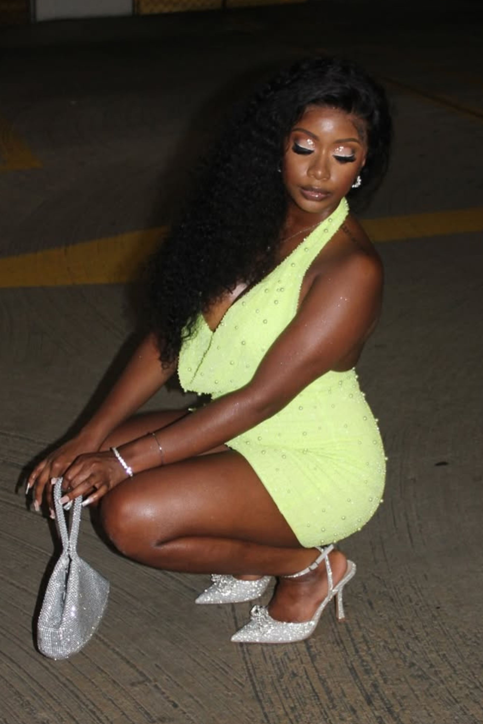 Beaded Bodycon Dress