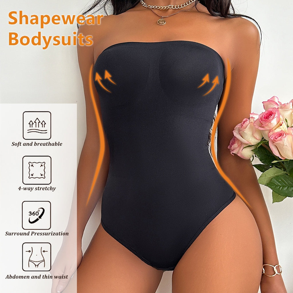 Women's One-Piece Shapewear Briefs With Tummy Control And Butt-Lifting Features