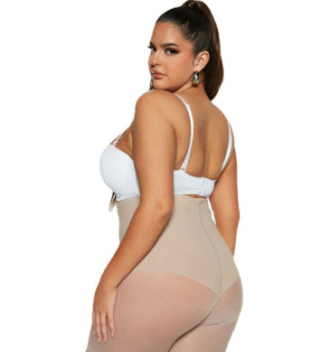 High-waisted Seamless Tummy-control Shapewear With Hip-lifting And Body-sculpting Benefits