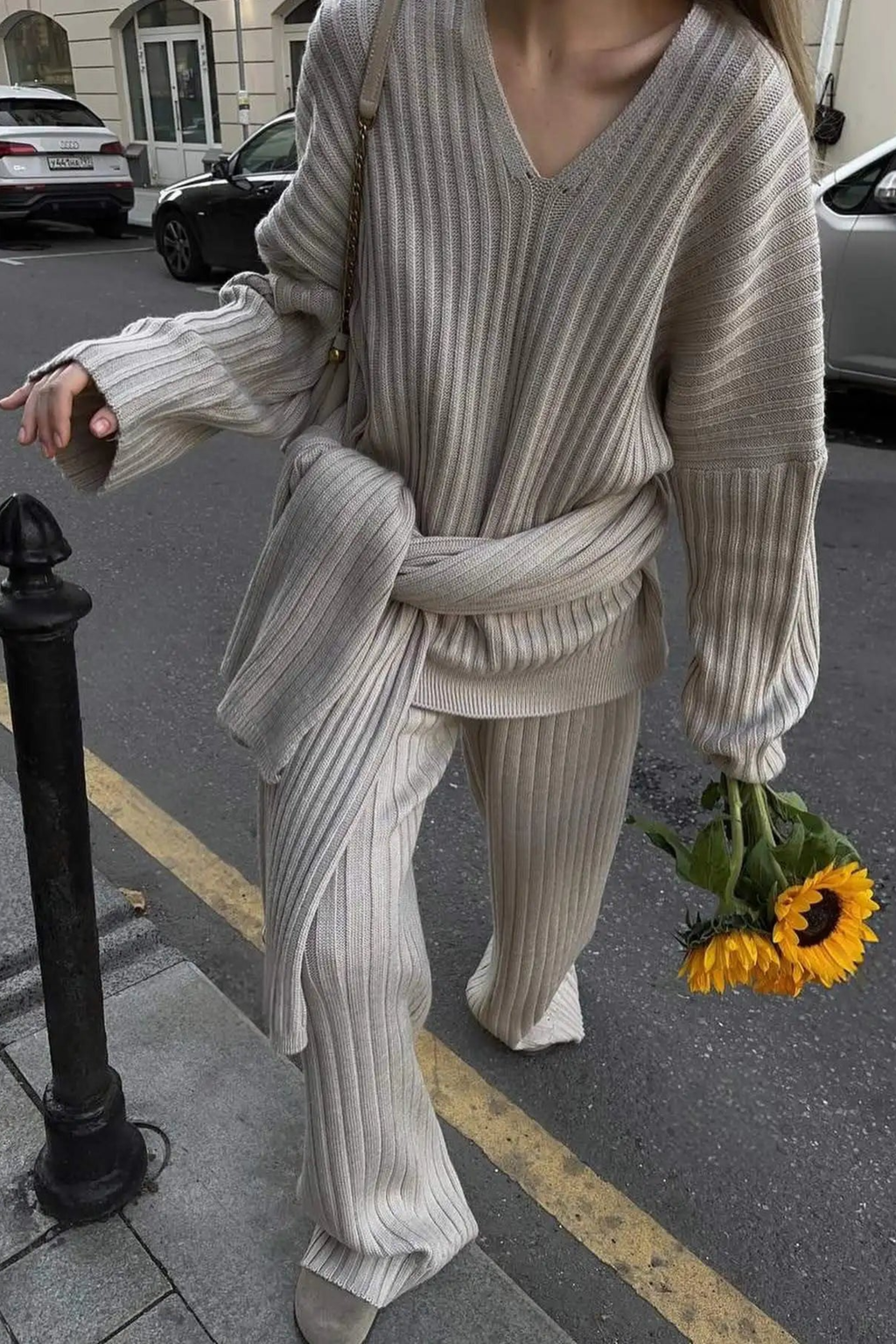 Mirelle Ribbed Knit Set