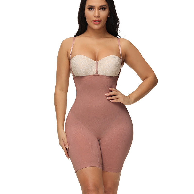 No Trace European And American Cross-border Sling One-piece Shapewear Without