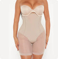 High-waisted Seamless Tummy-control Shapewear With Hip-lifting And Body-sculpting Benefits