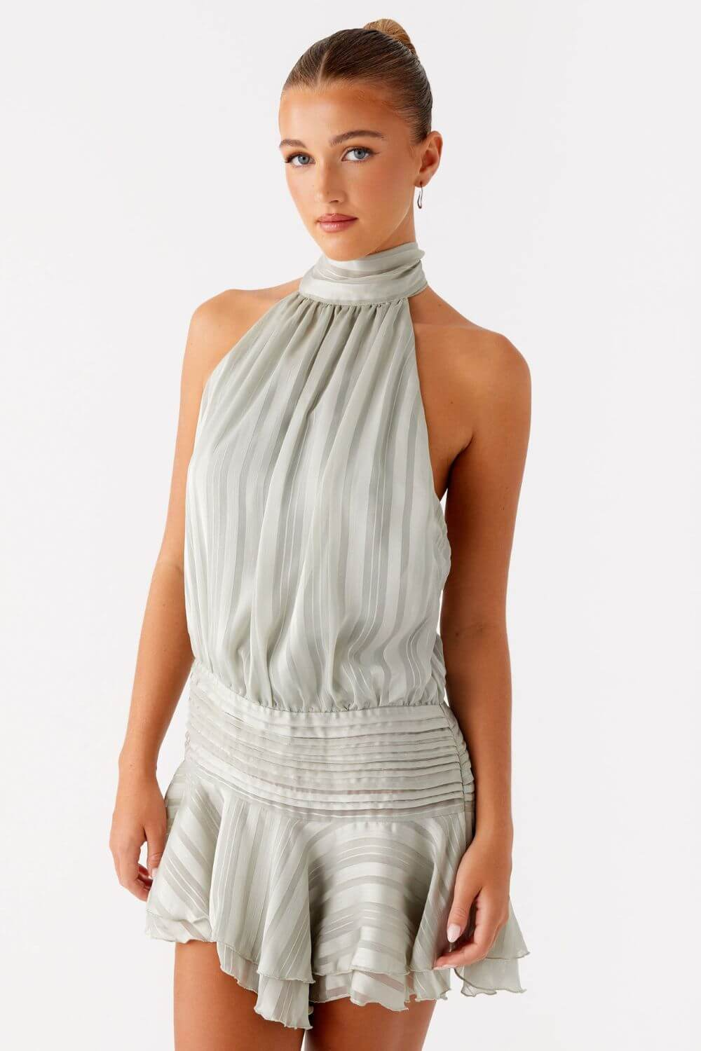 Willow Chiffon Mini Dress