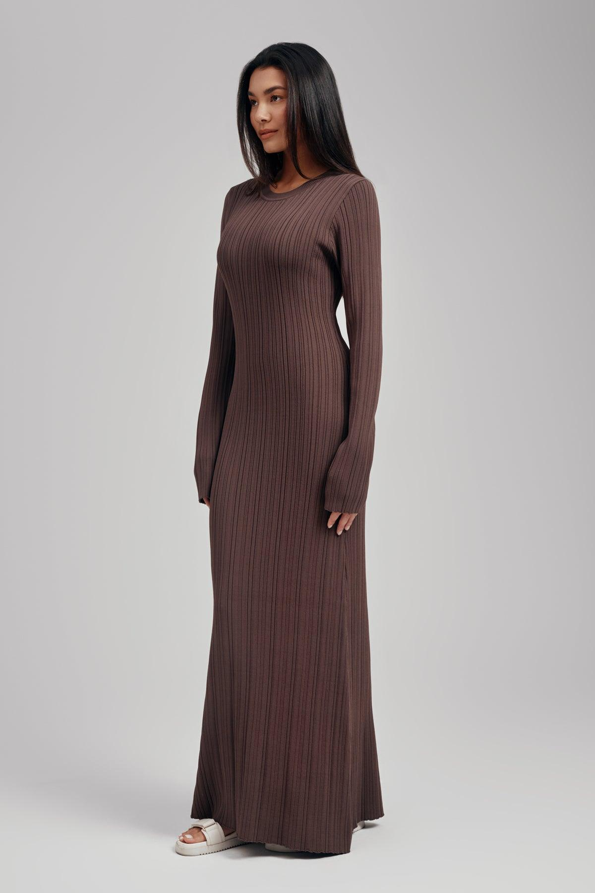 Ribbed Maxi Dress