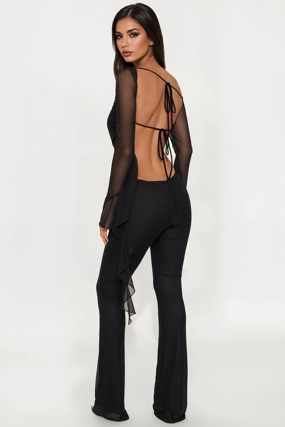 Ribbon Elegance Jumpsuit