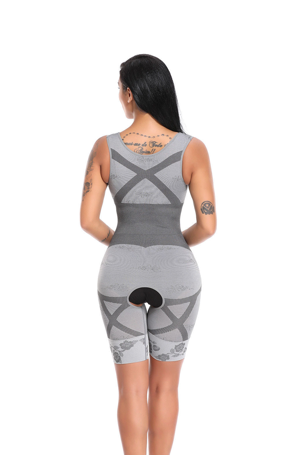 Women's Bamboo Charcoal Magic Clothes Shapewear Corset Body Siamese Tight Abdomen