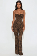 Leopard Print Jumpsuit–Jumpsuits