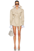 Tailored Trench Shorts–Women’s Clothing